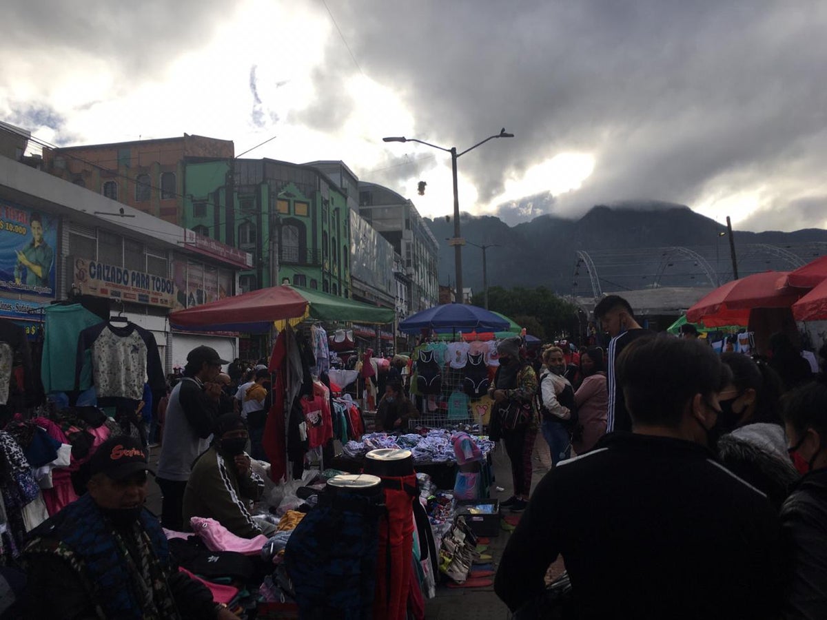 Comercio de San Victorino, en plena reactivación decembrina