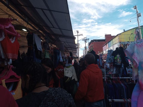 El comercio en pleno durante la temporada navideña