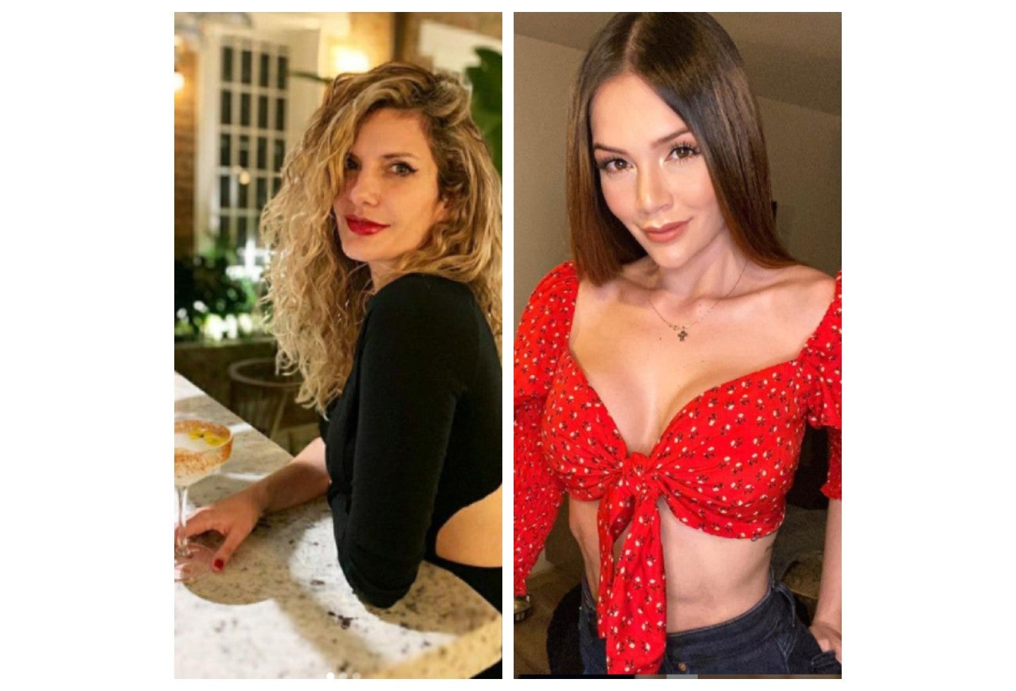 Mabel Moreno y Lina Tejeiro