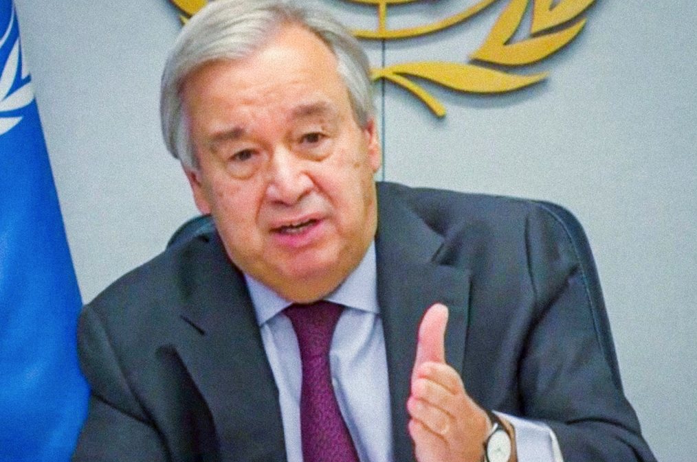 Antonio Guterres, secretario general de la ONU
