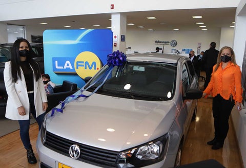 Ganadora del carro de La FM