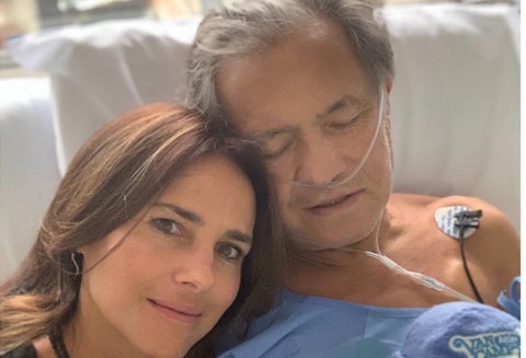 Paola Turbay y su padre