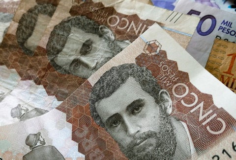 Billetes colombianos