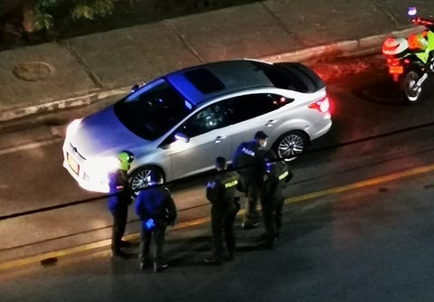 vehículo atacado a bala por sicarios en Cúcuta