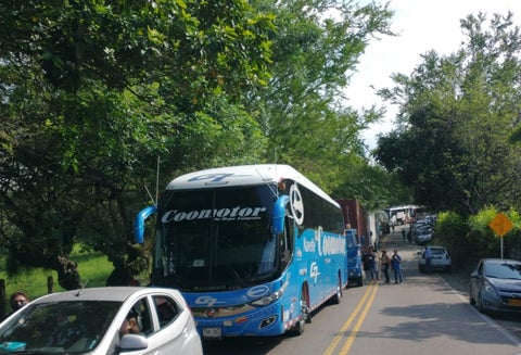 Imagen de ilustración de trancón vía Fresno.