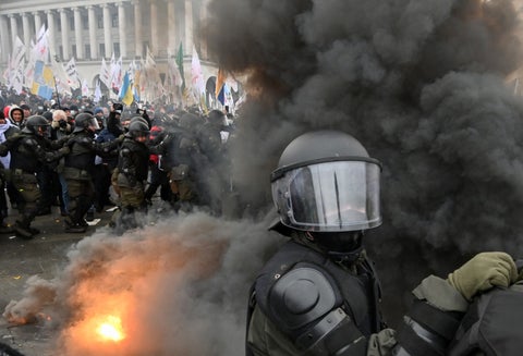 Disturbios en Ucrania