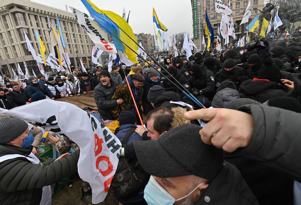Disturbios en Ucrania