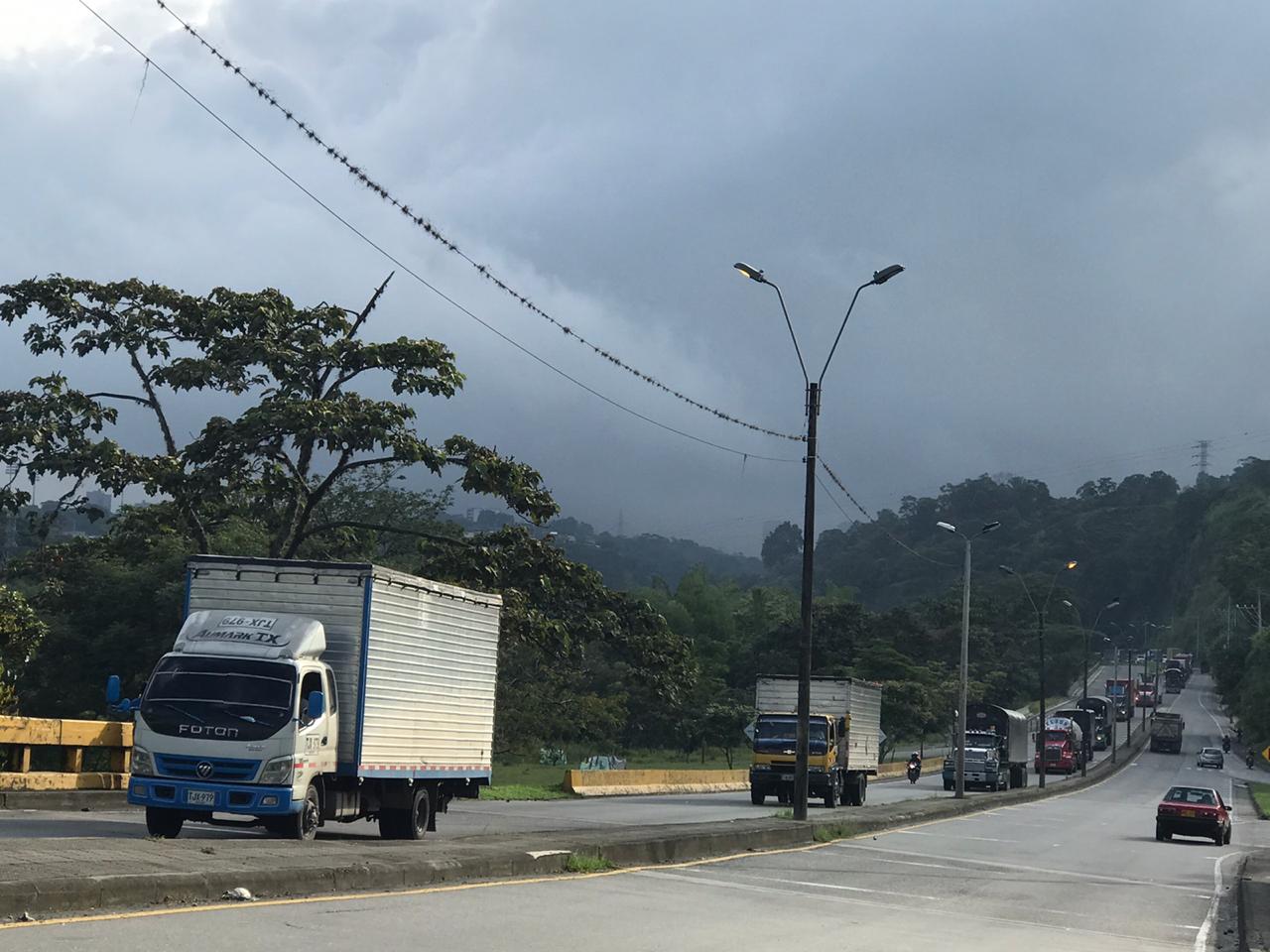 Variante Ibagué - Armenia. Ilustración.