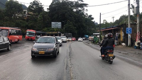 Vía Ibagué - Armenia.