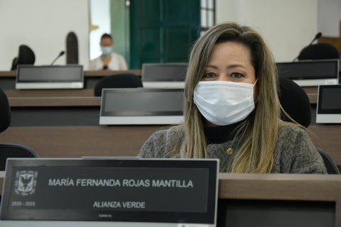 María Fernanda Rojas, concejal de Bogotá