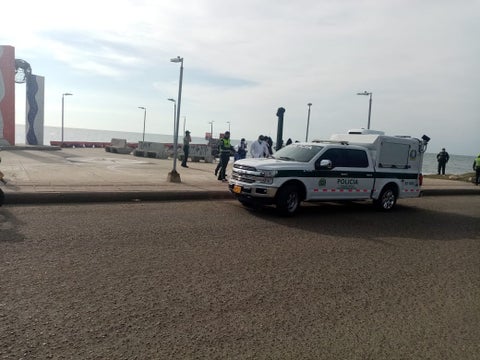 Hallan el cuerpo sin vida de un hombre en playa prohibida de Cartagena
