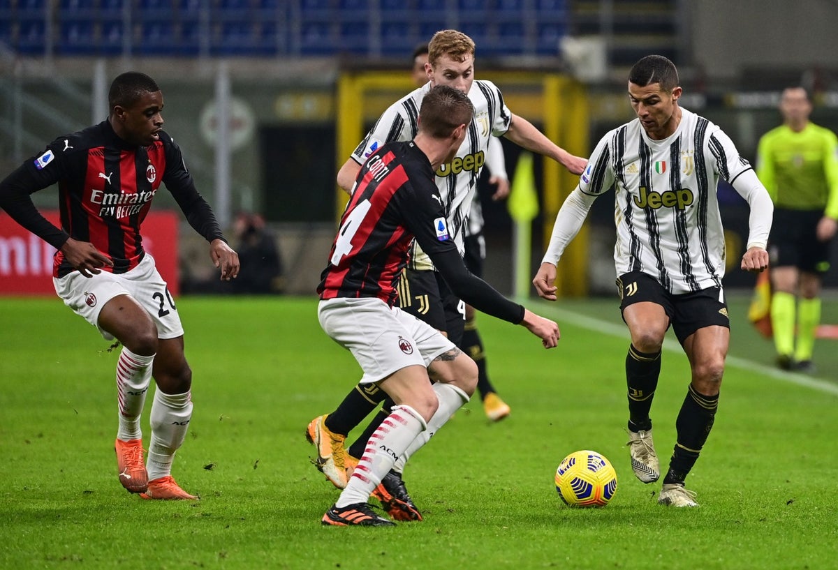 Milan Vs. Juventus - Serie A - Cristiano Ronaldo