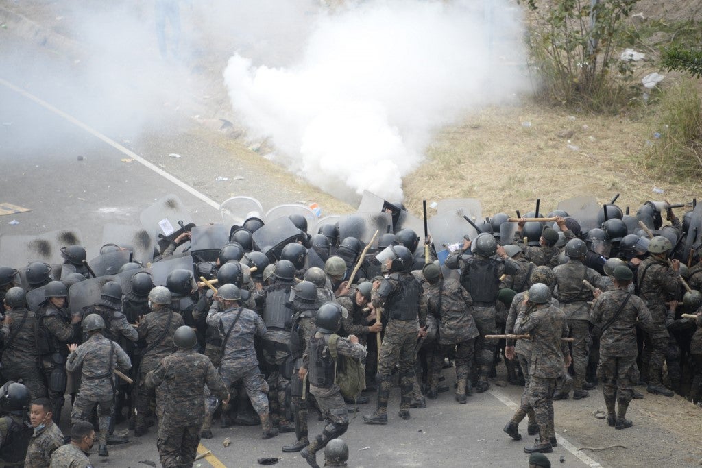 Caravana hondureña