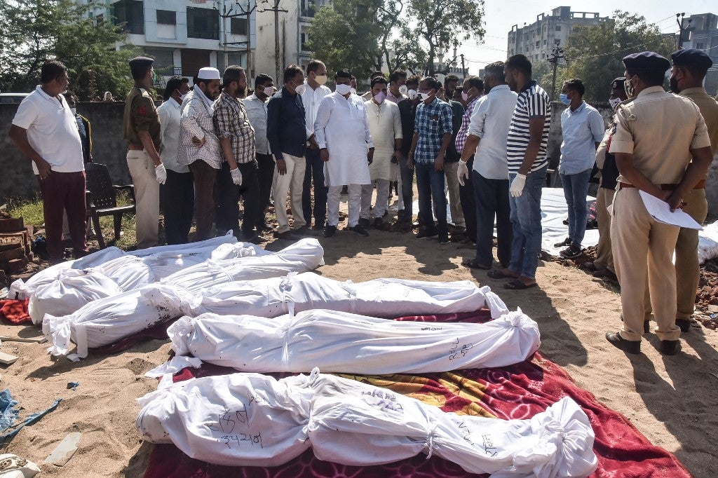 Muertos en India