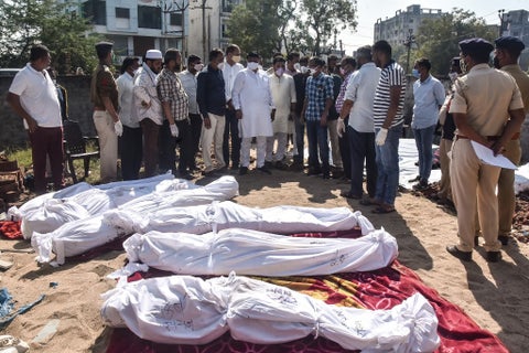 Muertos en India