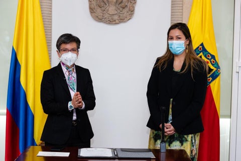 Claudia López y Ana María Zambrano