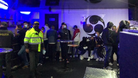 Fiesta clandestina en Kennedy, sur de Bogotá
