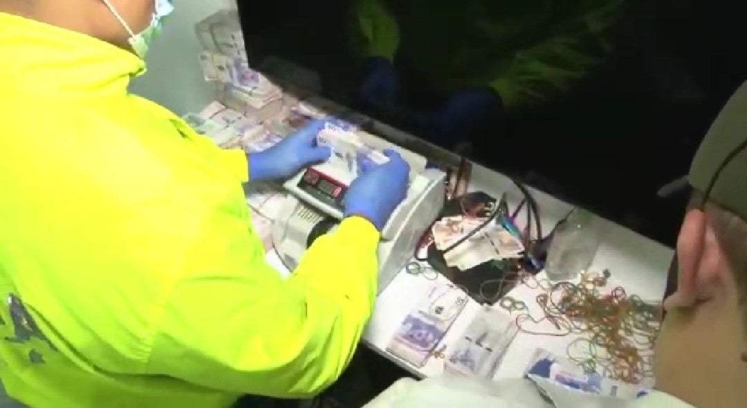 Dinero narcotráfico