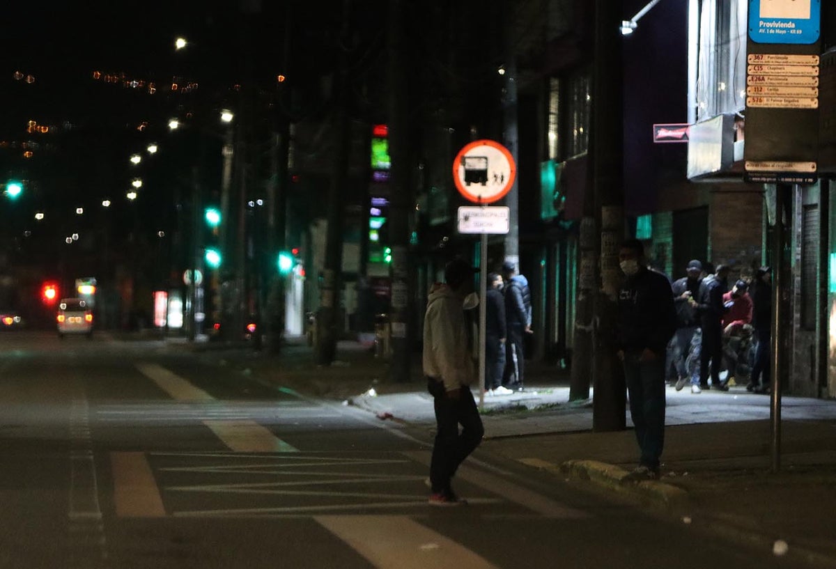 Así amaneció Bogotá en medio del nuevo toque de queda