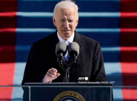 Joe Biden, investidura