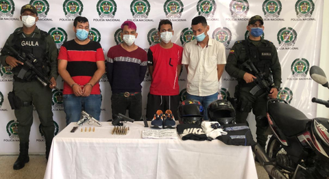 Capturados tras atentado con granada en Barranquilla.