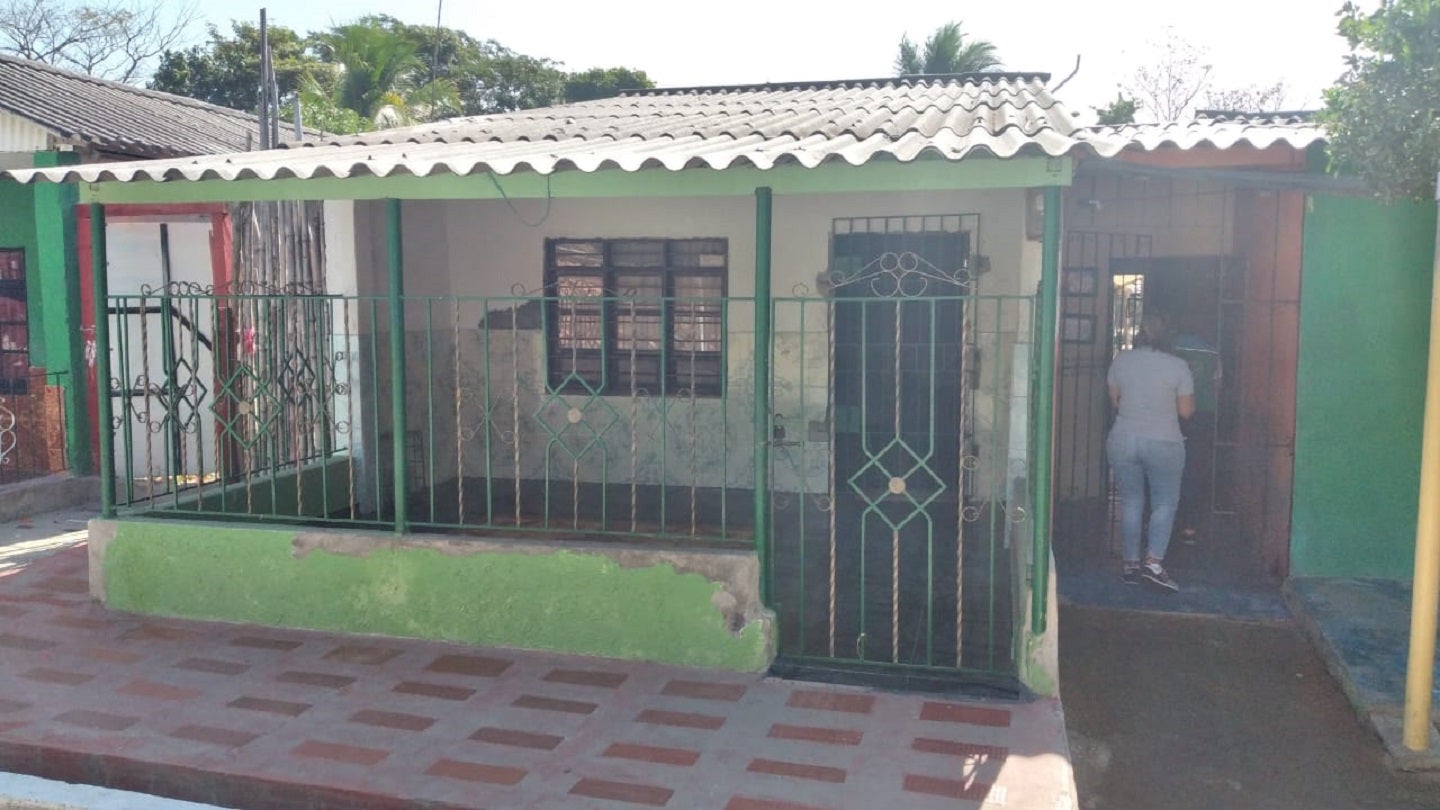 Casa de reunión del grupo religioso en Sabanalarga (Atlántico)