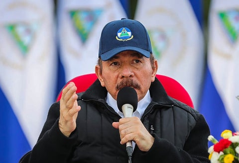 Daniel Ortega, presidente de Nicaragua: expulsa monjas de su país