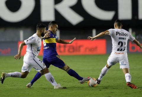 Santos Vs. Boca Juniors - Copa Libertadores