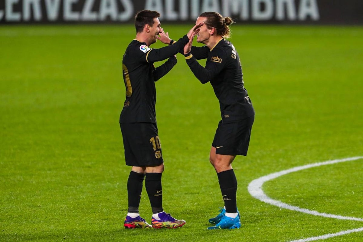Lionel Messi y Antoine Griezmann - FC Barcelona