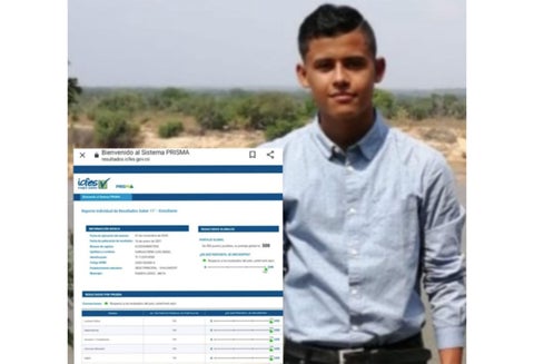 Luis Ángel Vargas Peña, joven del Meta con Icfes perfecto