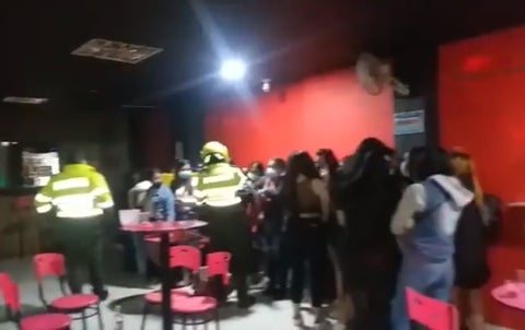 Fiesta de venezolanos