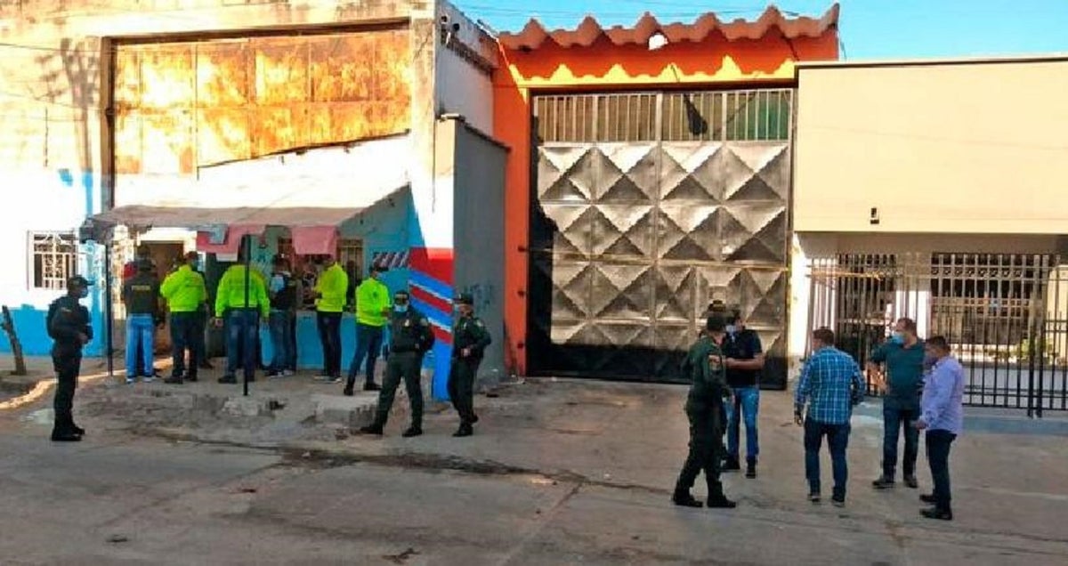 Las capturas fueron desarrolladas a las afueras de una vivienda en San Roque