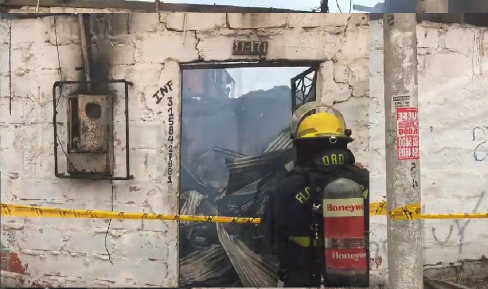 Las causas de la conflagración estarían asociadas a un cortocircuito.