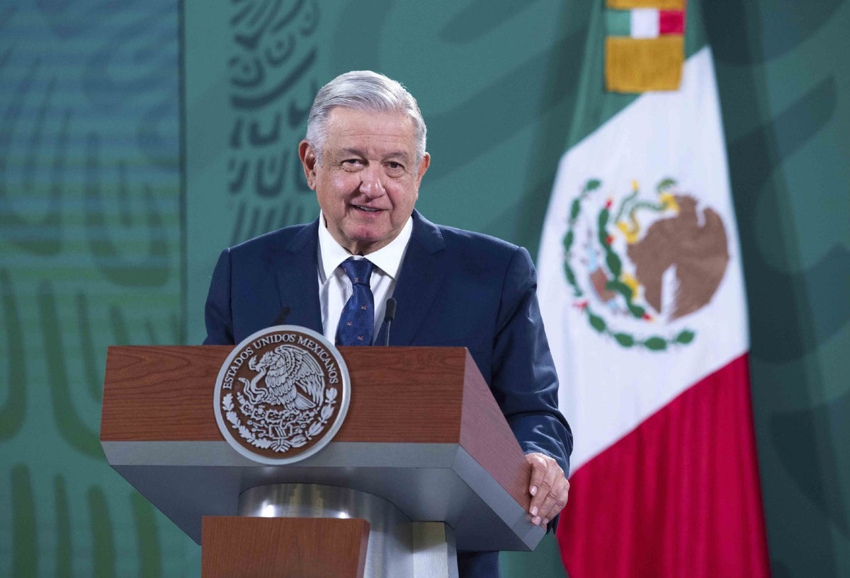 Andrés Manuel López Obrador, presidente mexicano