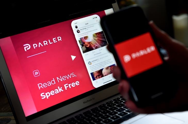 Red social Parler