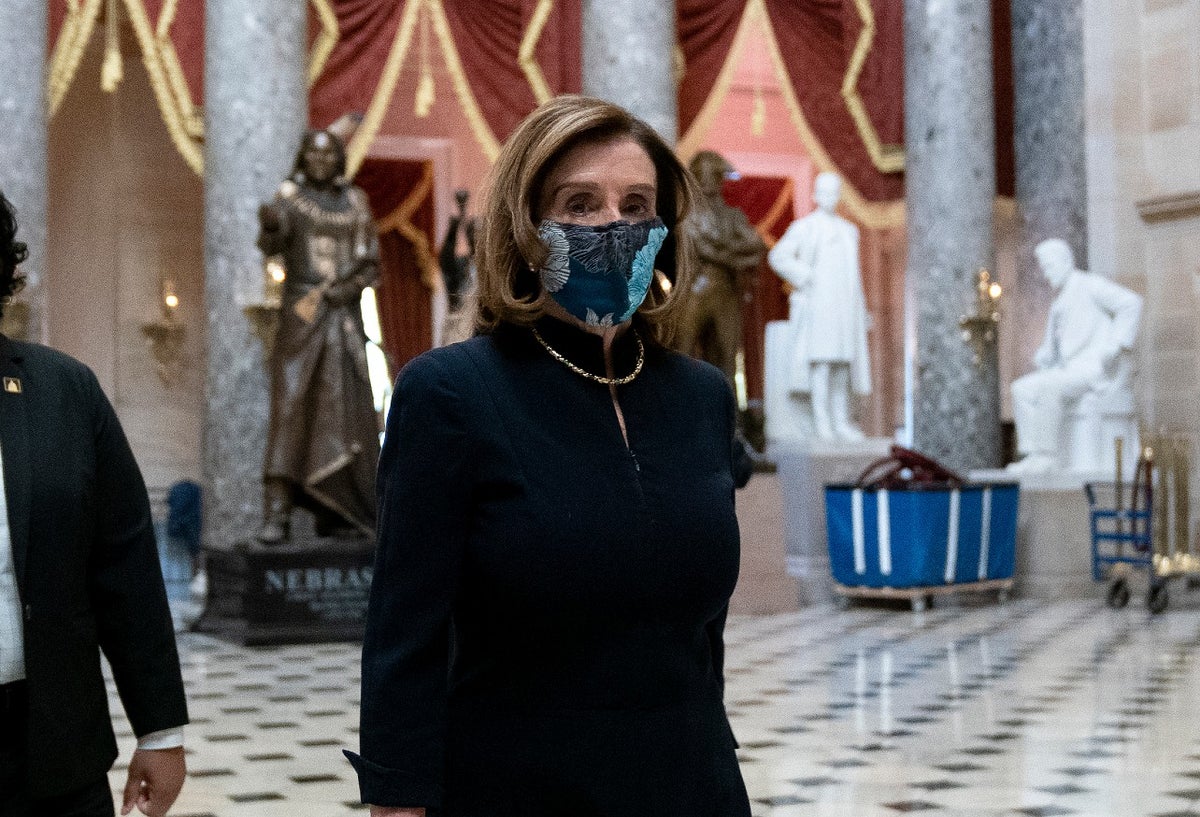 Nancy Pelosi, presidenta de la Cámara de Representantes
