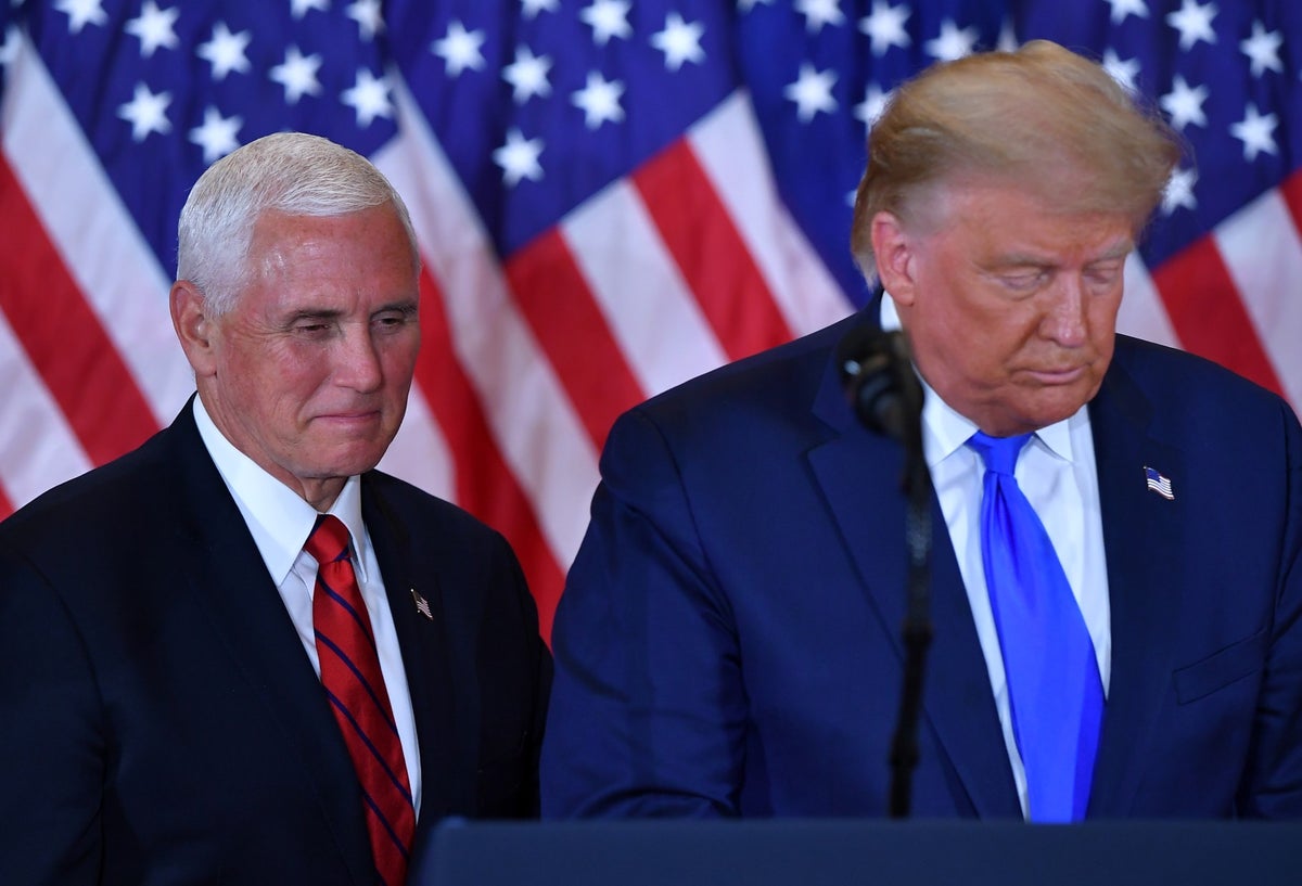 Mike Pence y Donald Trump