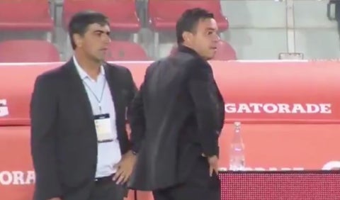 Captura de pantalla reacción de los DT'S de River