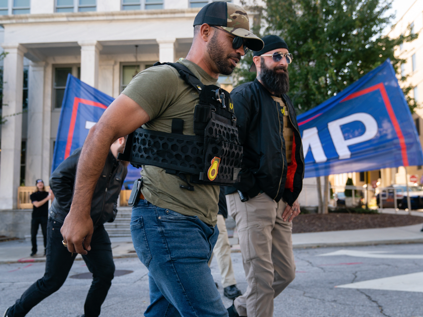 Enrique Tarrio, el líder del grupo ultraderechista Proud Boys