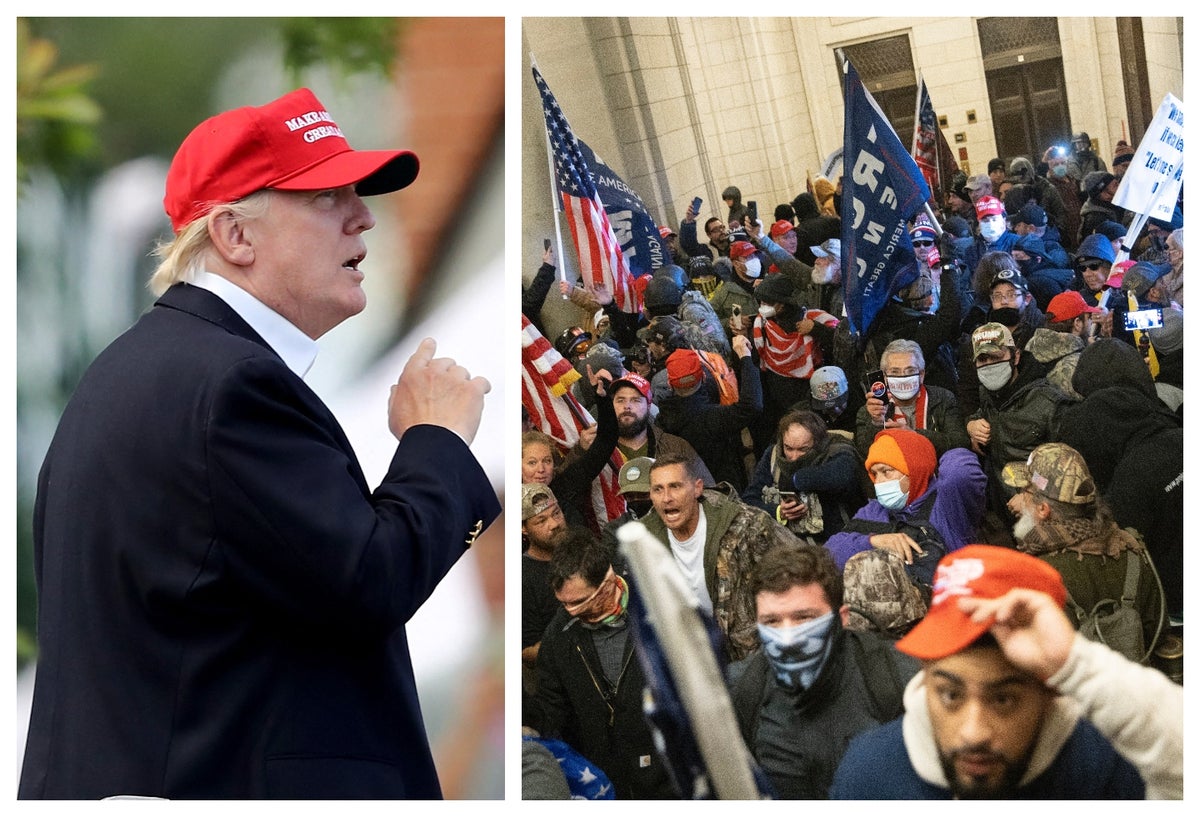 Donald Trump acusado de incitar el asalto al Capitolio de EE.UU.