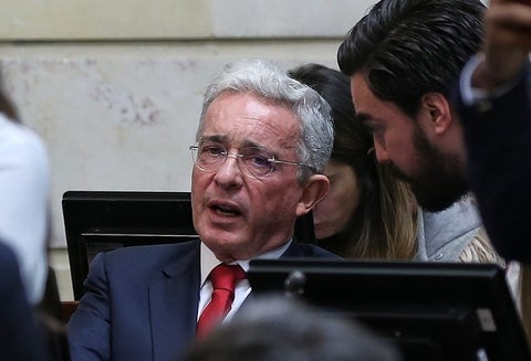 Álvaro Uribe Vélez, expresidente de Colombia