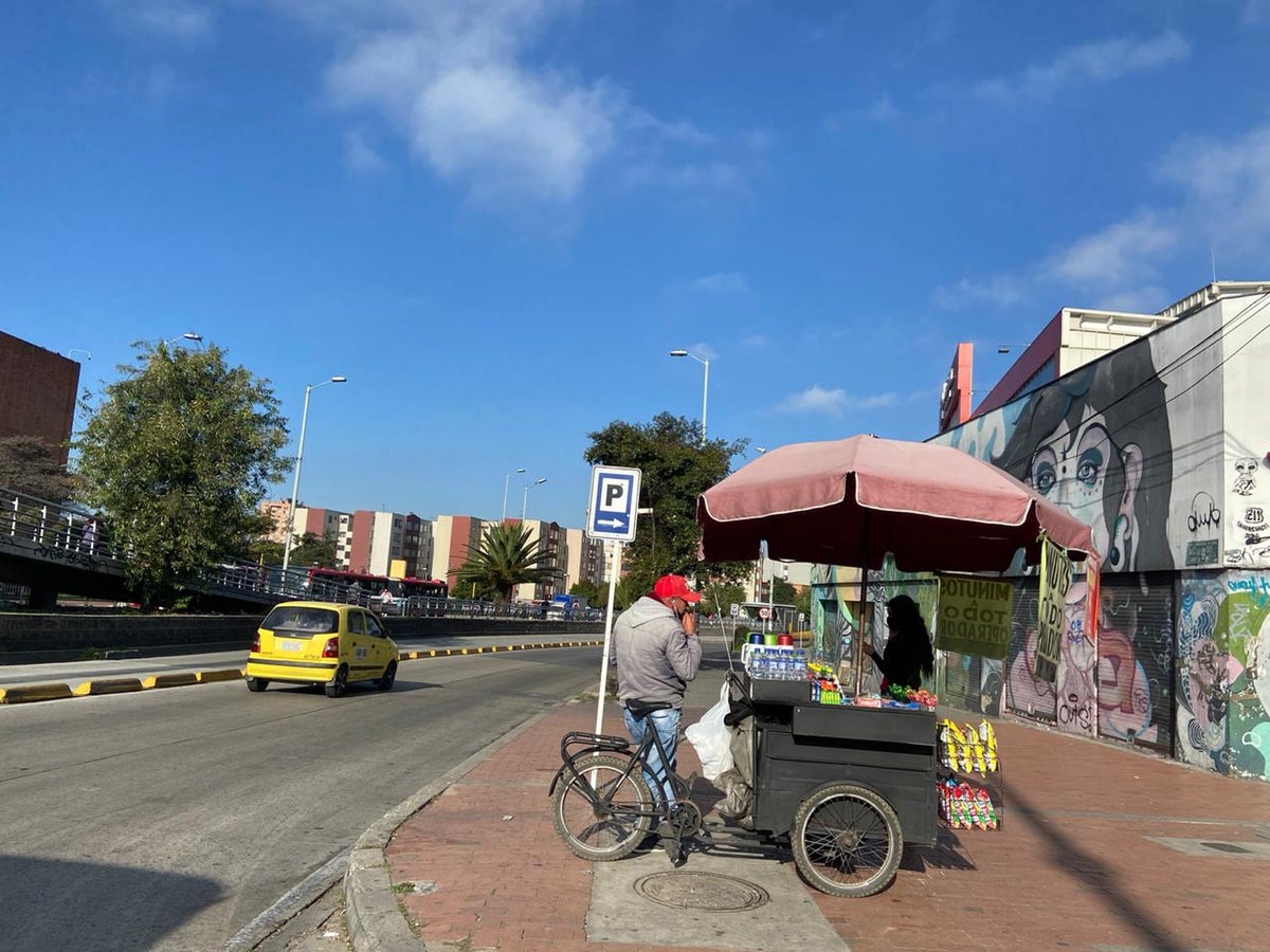 Panorama en la localidad de Suba, en Bogotá, en cuarentena sectorizada por contagios covid.