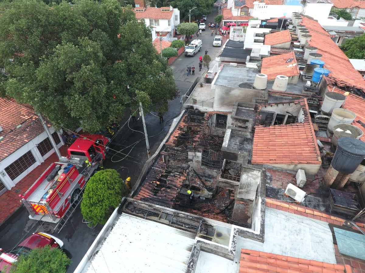 Incendio en Cúcuta