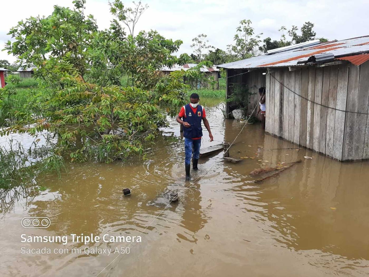Inundaciones en El Carmen del Darién.