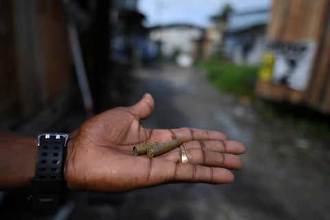 Violencia en el puerto de Buenaventura.