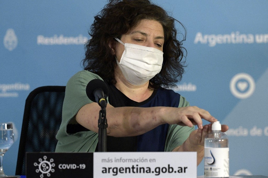 Carla Vizzotti, nueva ministra de Salud de Argentina