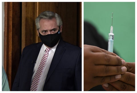 Alberto Fernández, presidente argentino