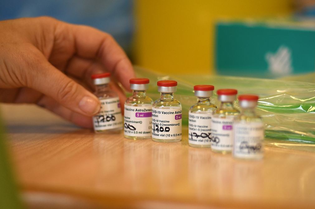 Vacunas de AstraZeneca - AFP