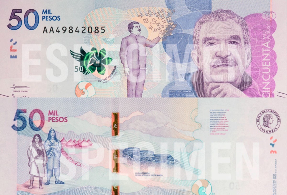 Billete de 50 mil