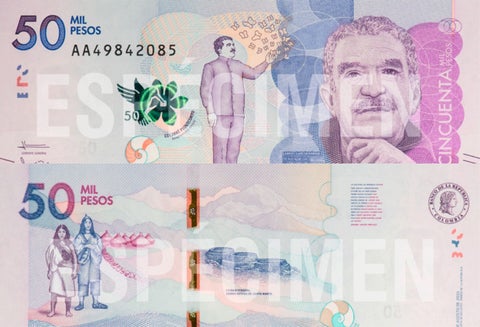 Billete de 50 mil